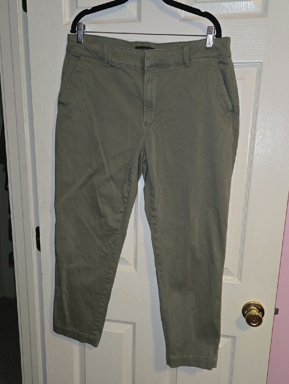 Banana Republic‎ Olive Green Straight Leg Pants